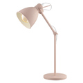 Eglo One Light Desk Lamp W/ Pastel Apricot Finish 49086A